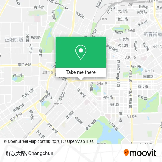 解放大路 map