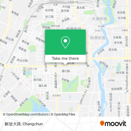解放大路 map