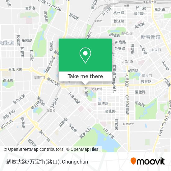解放大路/万宝街(路口) map