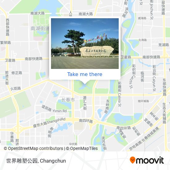 世界雕塑公园 map