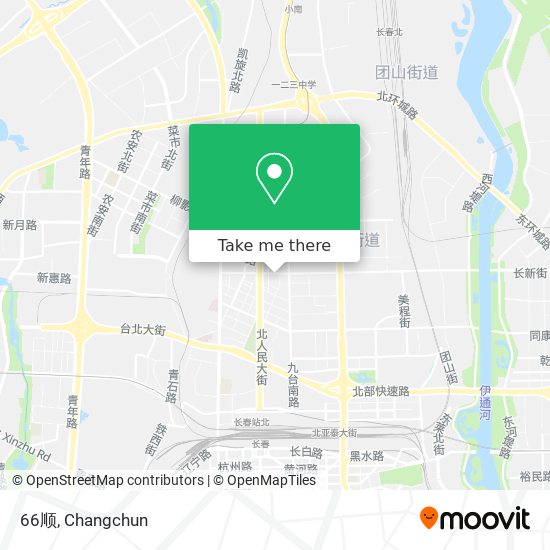 66顺 map