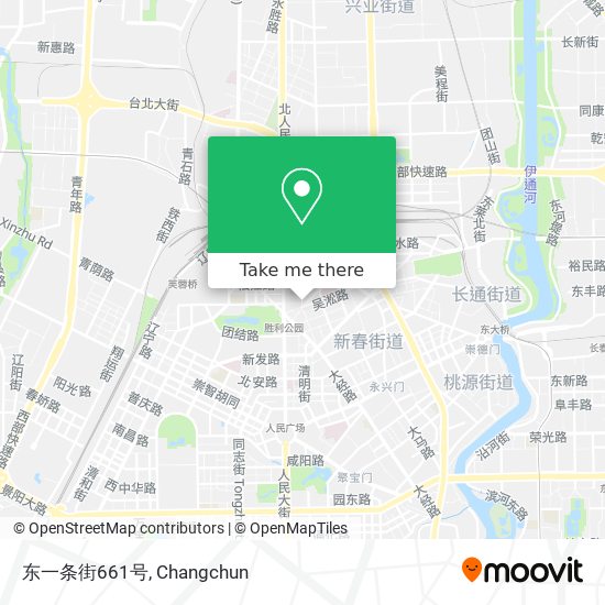 东一条街661号 map