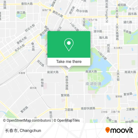 长春市 map