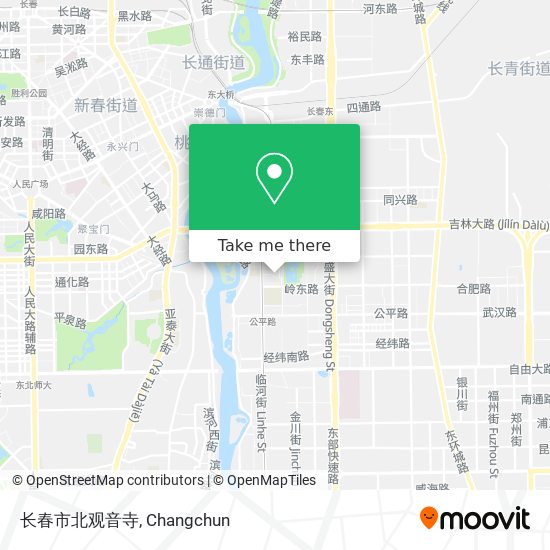 长春市北观音寺 map
