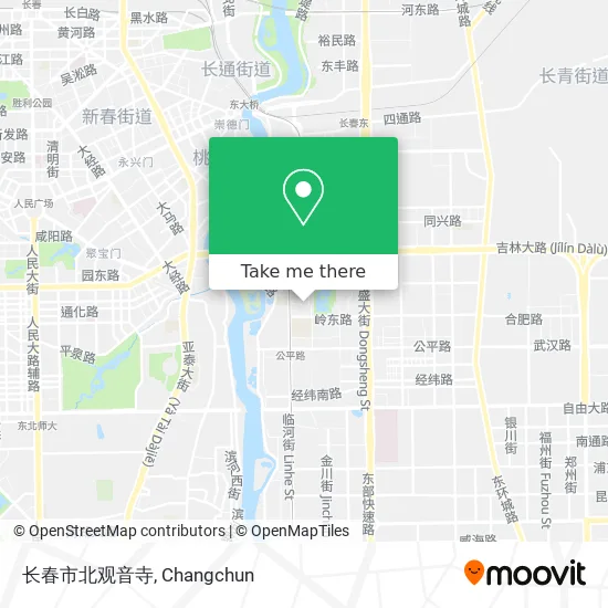 长春市北观音寺 map