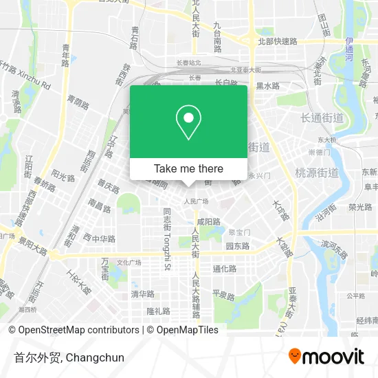 首尔外贸 map