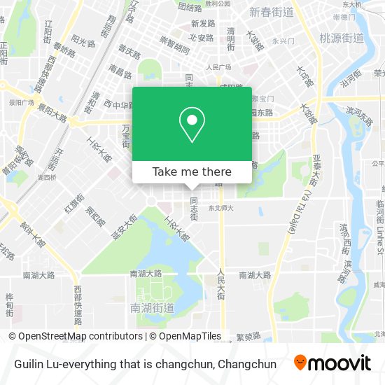 Guilin Lu-everything that is changchun map