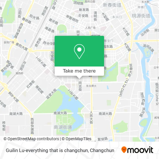 Guilin Lu-everything that is changchun map