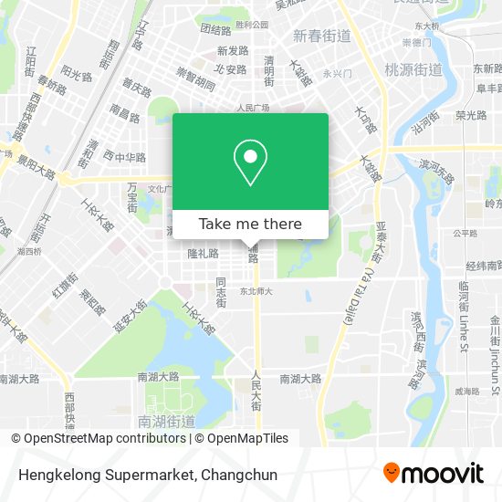 Hengkelong Supermarket map
