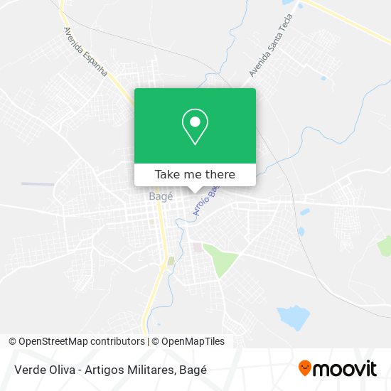 Verde Oliva - Artigos Militares map