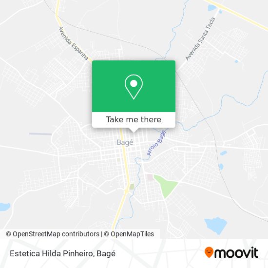 Estetica Hilda Pinheiro map