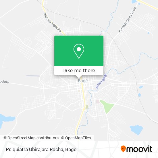 Psiquiatra Ubirajara Rocha map