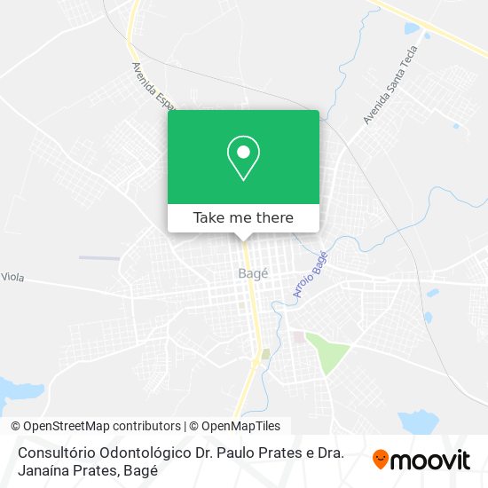 Consultório Odontológico Dr. Paulo Prates e Dra. Janaína Prates map