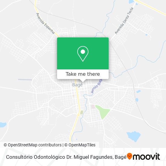 Consultório Odontológico Dr. Miguel Fagundes map