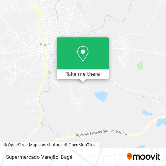 Supermercado Varejão map