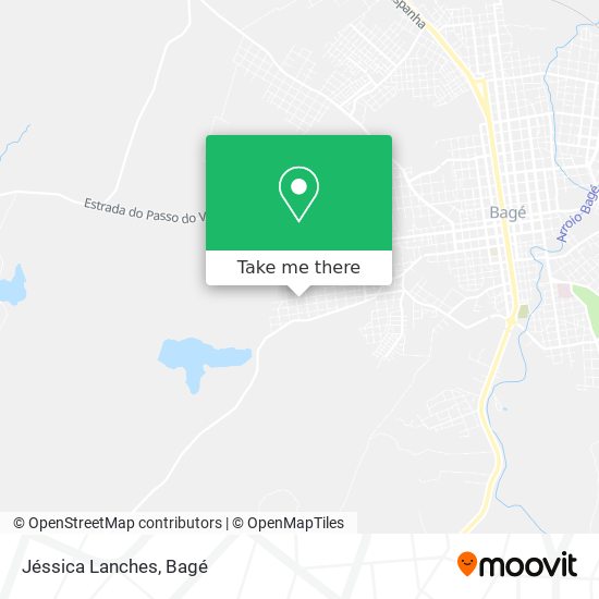 Jéssica Lanches map