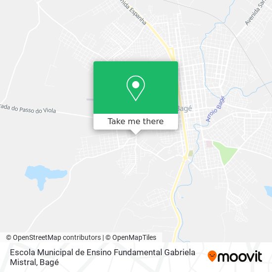 Escola Municipal de Ensino Fundamental Gabriela Mistral map