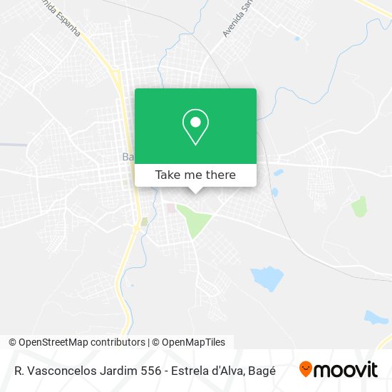 R. Vasconcelos Jardim 556 - Estrela d'Alva map