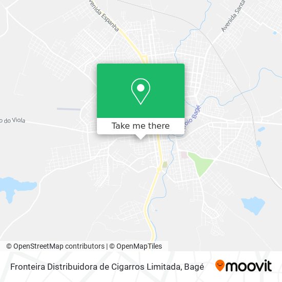 Fronteira Distribuidora de Cigarros Limitada map