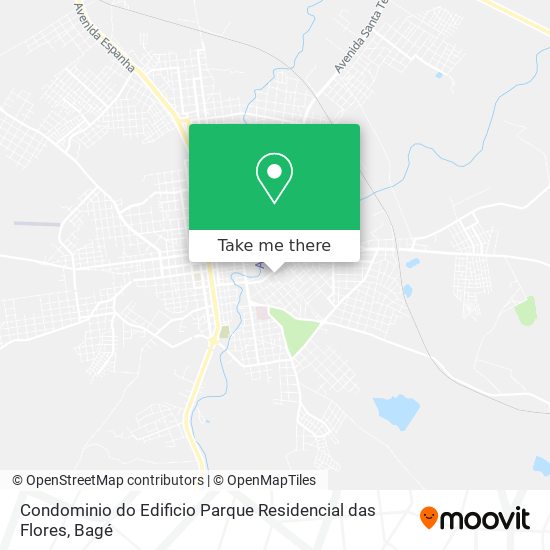 Condominio do Edificio Parque Residencial das Flores map