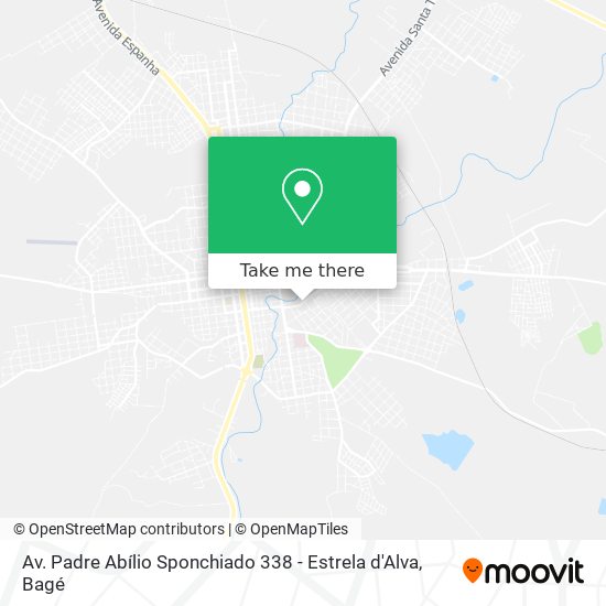 Av. Padre Abílio Sponchiado 338 - Estrela d'Alva map