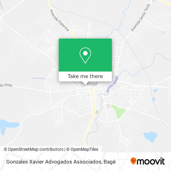 Gonzales Xavier Advogados Associados map