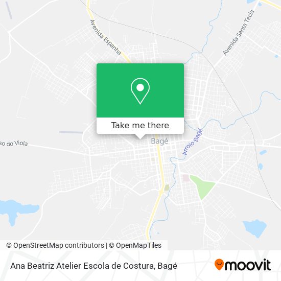 Ana Beatriz Atelier Escola de Costura map