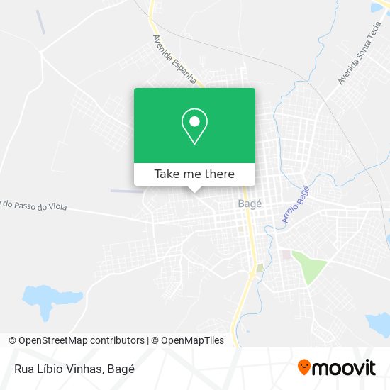 Rua Líbio Vinhas map