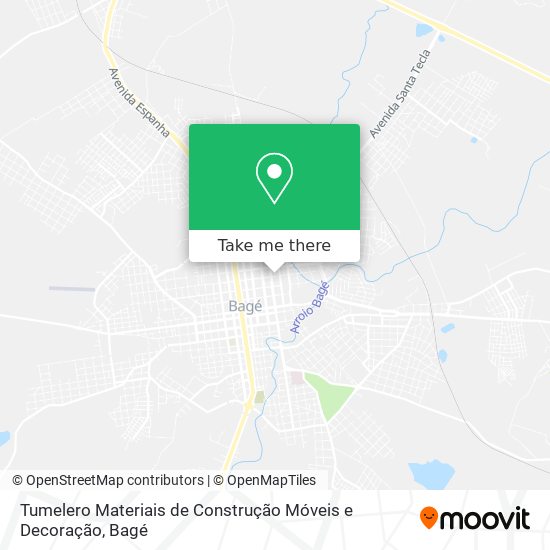 Tumelero Materiais de Construção Móveis e Decoração map