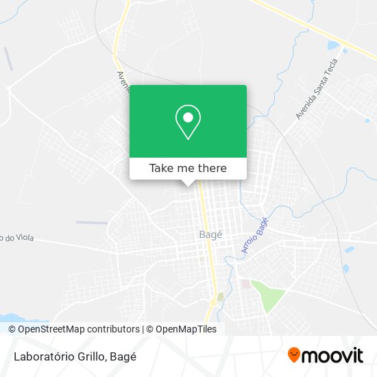 Laboratório Grillo map