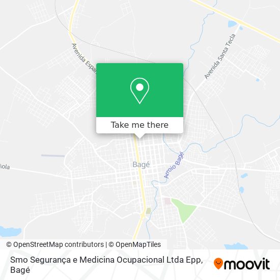 Smo Segurança e Medicina Ocupacional Ltda Epp map