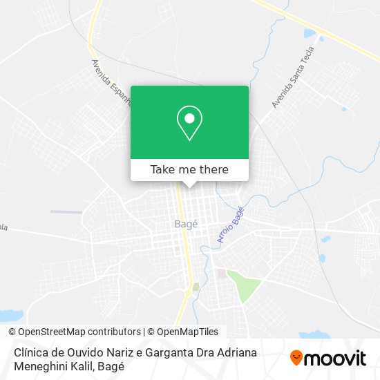 Clínica de Ouvido Nariz e Garganta Dra Adriana Meneghini Kalil map