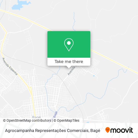 Agrocampanha Representações Comerciais map