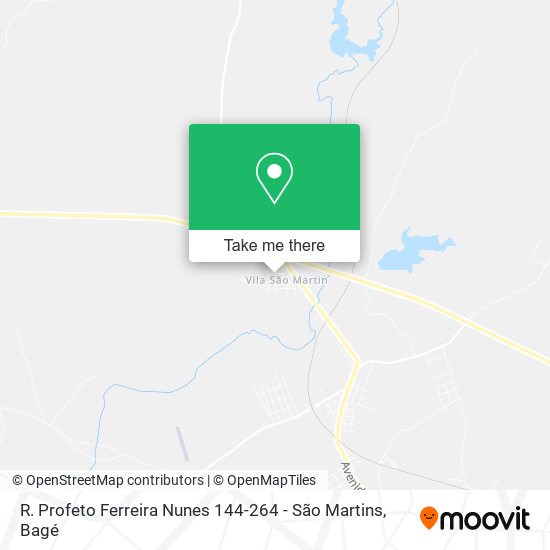 R. Profeto Ferreira Nunes 144-264 - São Martins map