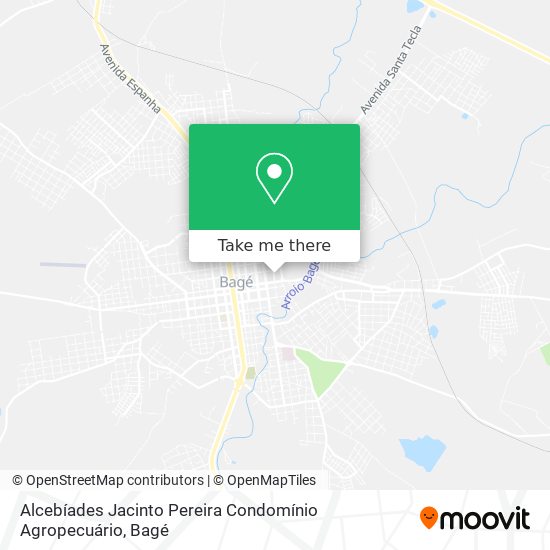 Alcebíades Jacinto Pereira Condomínio Agropecuário map