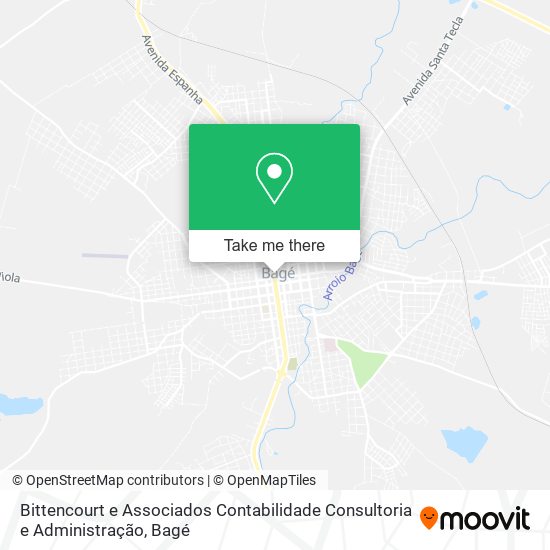 Bittencourt e Associados Contabilidade Consultoria e Administração map