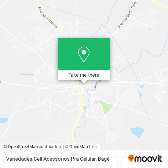 Variedades Cell Acessorios Pra Celular map