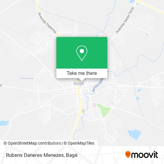 Rubens Daneres Menezes map