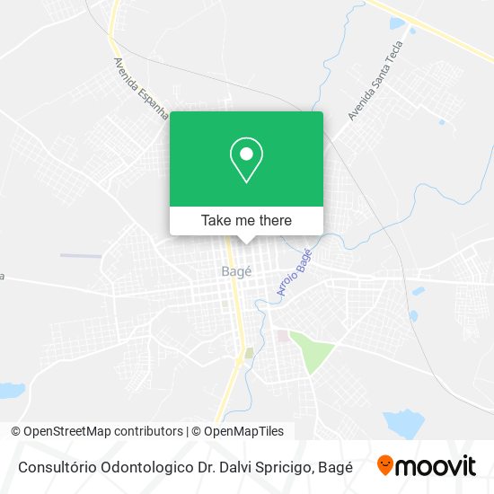 Consultório Odontologico Dr. Dalvi Spricigo map