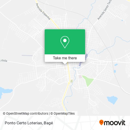 Ponto Certo Loterias map