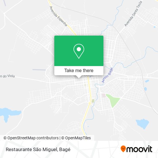 Restaurante São Miguel map