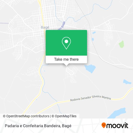 Padaria e Confeitaria Bandeira map