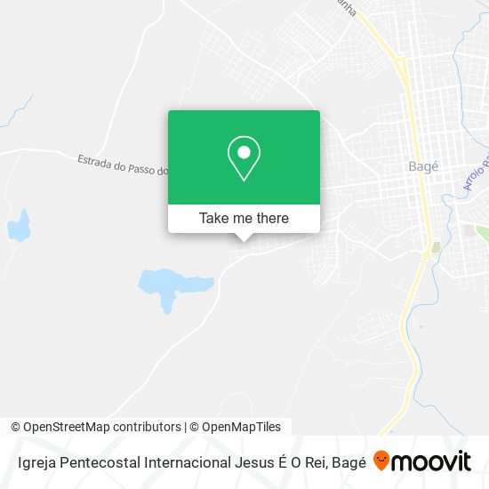 Igreja Pentecostal Internacional Jesus É O Rei map