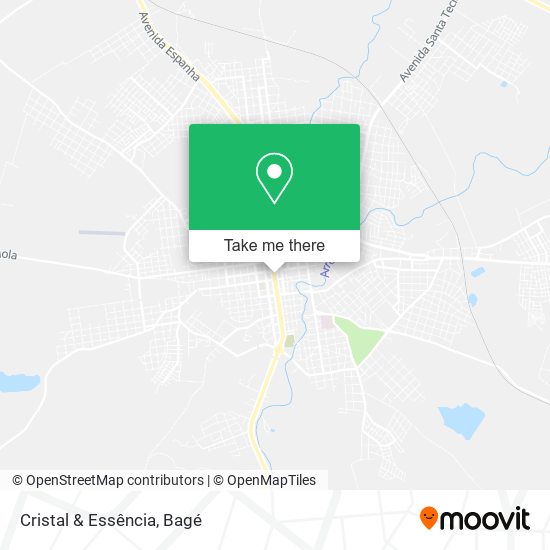 Cristal & Essência map