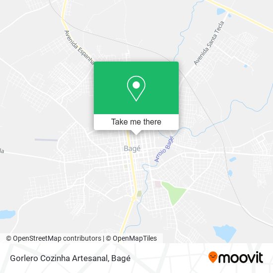 Gorlero Cozinha Artesanal map