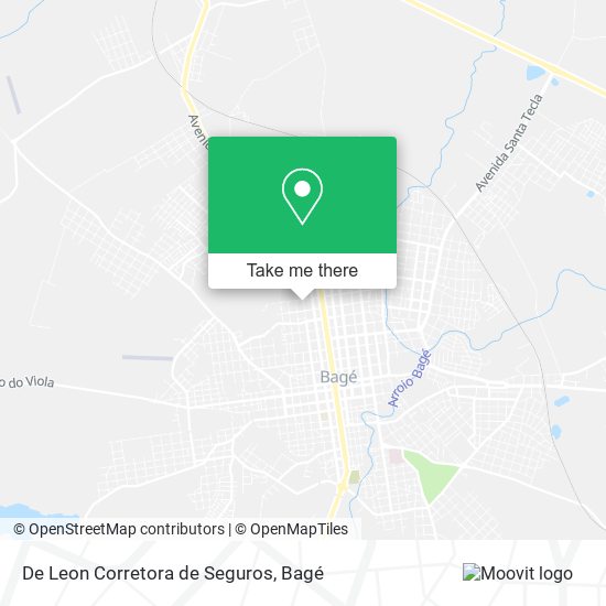 De Leon Corretora de Seguros map