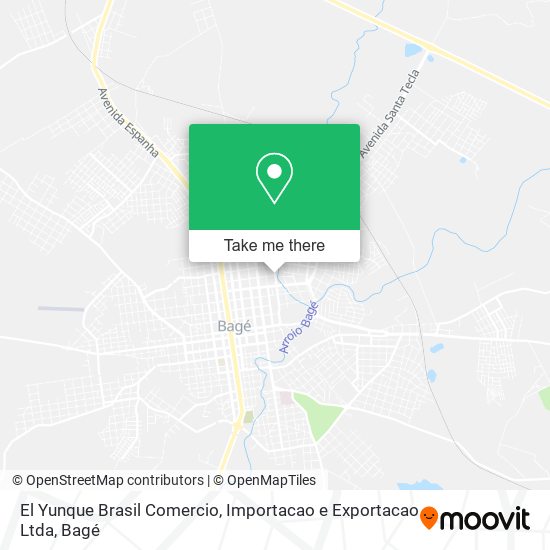 El Yunque Brasil Comercio, Importacao e Exportacao Ltda map
