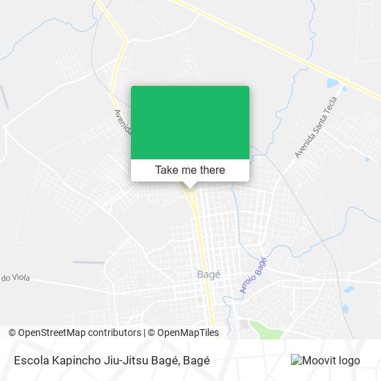 Escola Kapincho Jiu-Jitsu Bagé map