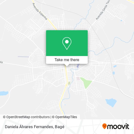 Daniela Álvares Fernandes map