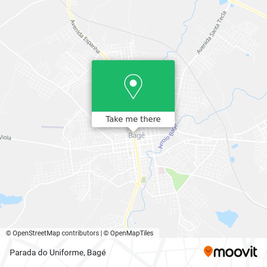 Parada do Uniforme map